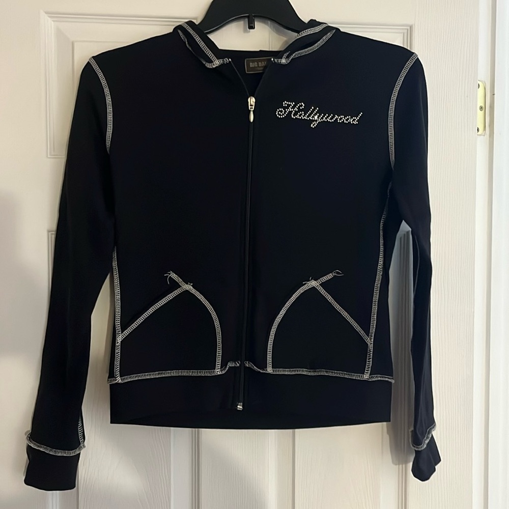 Hollywood Lightweight Zip Hoodie. Size M